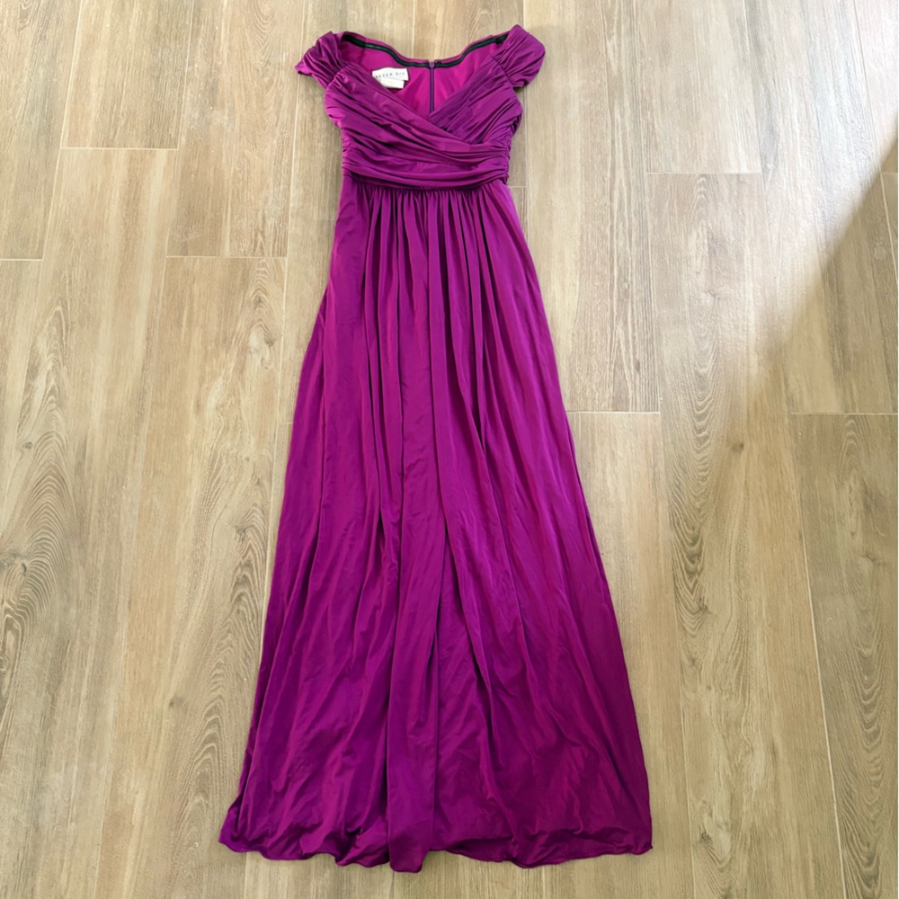 Perfect Persian Plum Gown by After Six – Like New, Super Comfortable